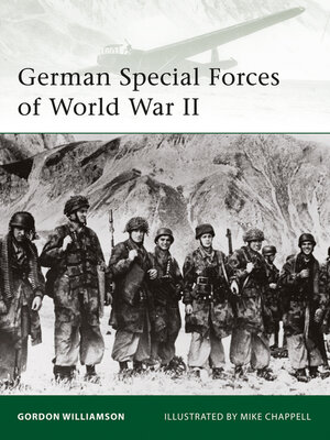 cover image of German Special Forces of World War II